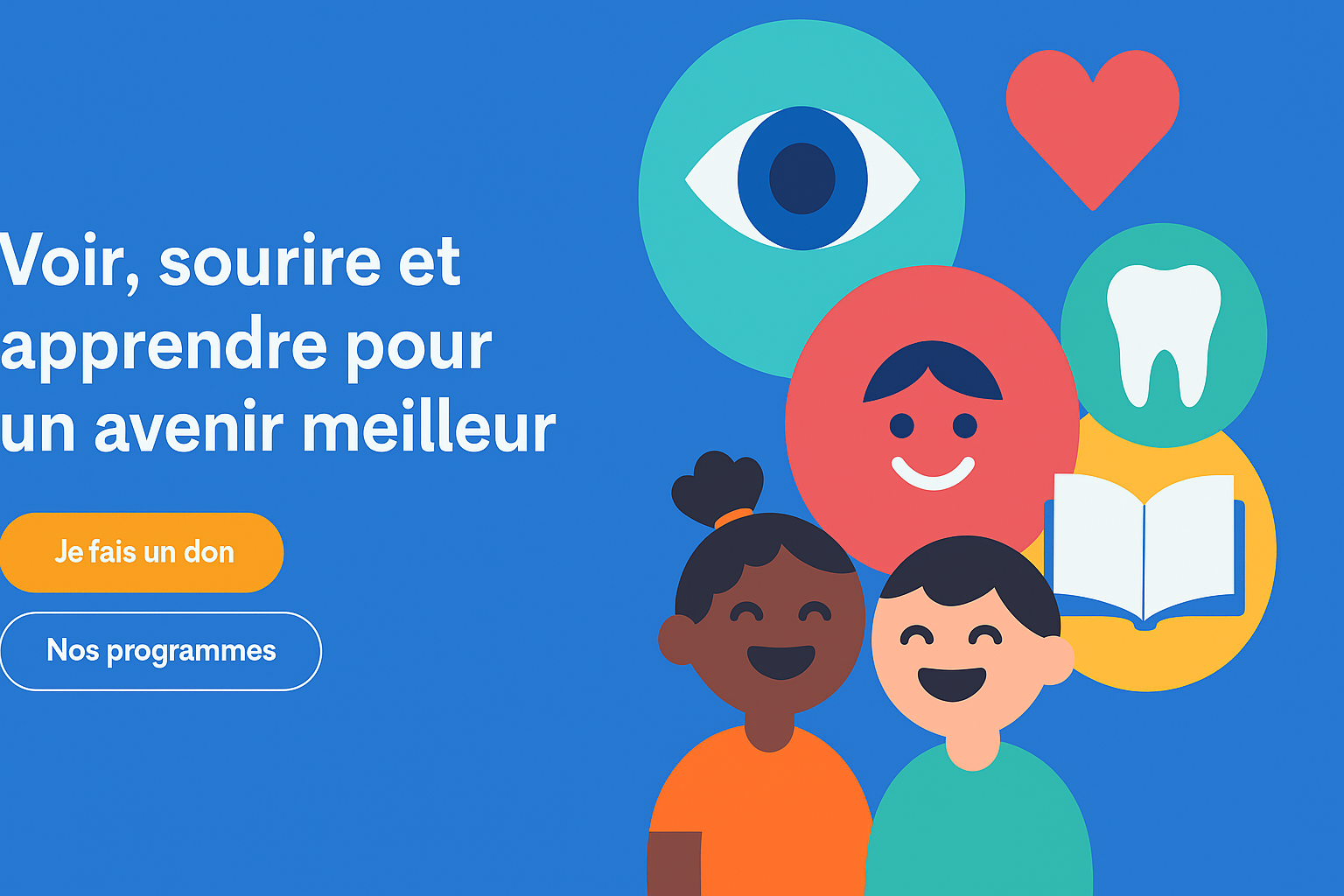 Illustration des programmes de la Fondation Althea